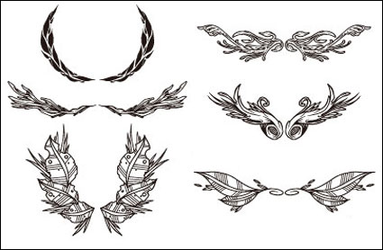 Feuilles GoMedia Vector