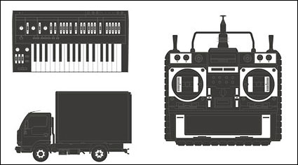 Camions, magntoscopes, matriel vecteur d