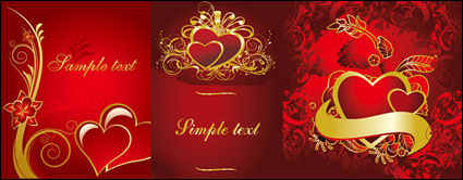 Saint Valentin Vector Elements