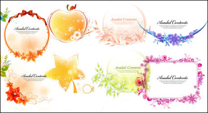 Ruban, des arcs, des pommes, des feuilles, des fleurs