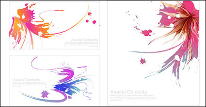 Encre, aquarelle pattern