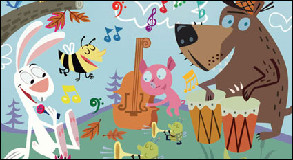 Animal Concert matriel Vector