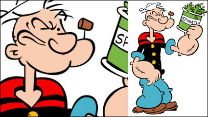 Popeye matriel Vector