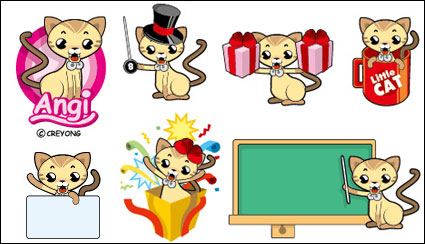 Cat kitten Vector