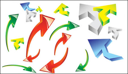 Dynamic icône flche vectorielle matriel