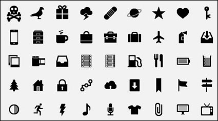 Simple Petites icônes vectorielles