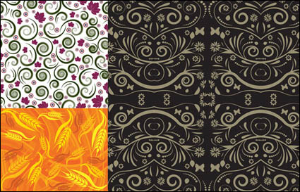 WHEAT LEAF motif de fond matriels