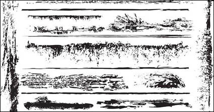 Srie du noir et blanc des lments matriels Vector Design -16 (trace)
