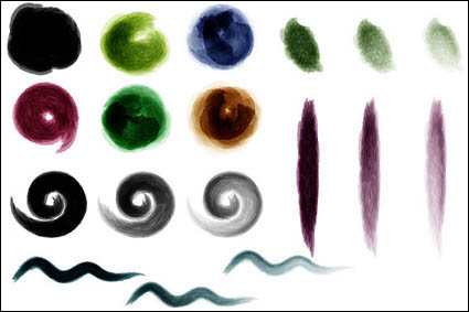 AI encre Vector coups