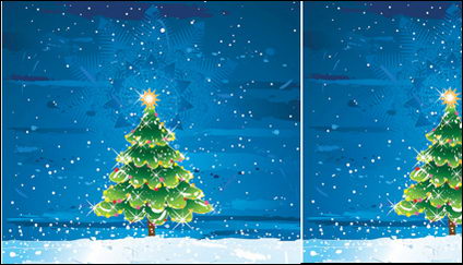 Snow vecteur Tree Material