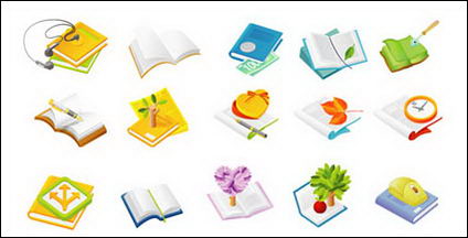 Crayons, compas, stylos, casques, vecteur rveil