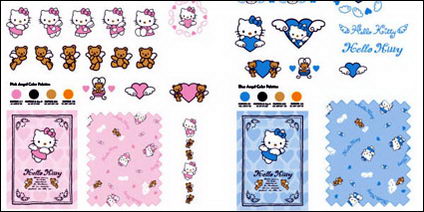 Bonjour kitty officiel Vector 09