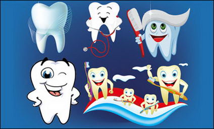 Vector Illustration des soins dentaires
