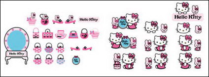 Bonjour officielles kitty Vector 139