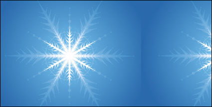 flocon de neige vectoriel