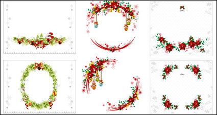 Couronne de Noël Vector