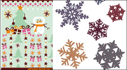 Noël matriel Vector