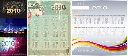 Vector 2010 Calendrier