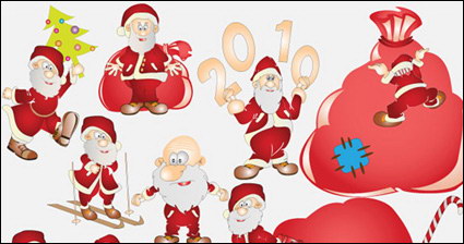 Lovely Santa Claus vecteur