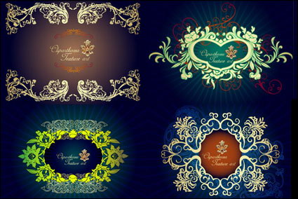 Europenne motif Border vector