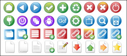 Kameo couramment utiliss icônes du design web