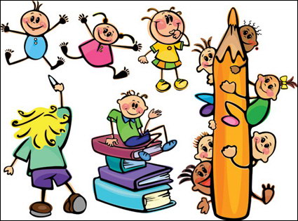 Les lves, crayon, livre