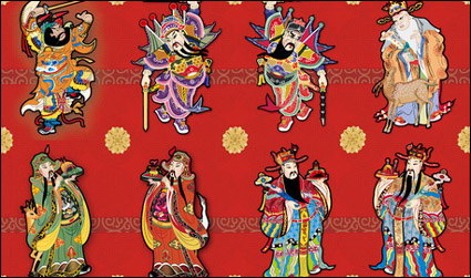 Auspicious Chinese New Year image vectorielle