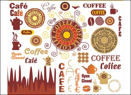Caf Art Vector matriel