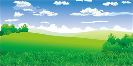 Vector priphrie de paysages