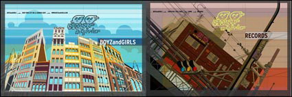 Vector rues de New York