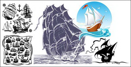 Vecteur Voile Thme Ship